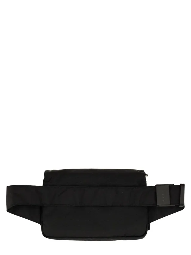 Marni Cityscape Belt Bag — Black Body: Polyamide-nylon in Black Nylon from HEWI