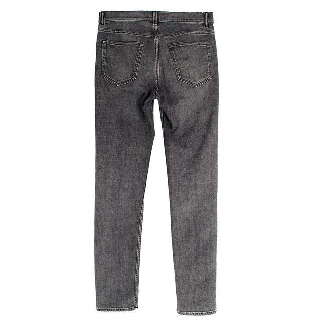 Acne Studios Grey Washed Jeans in Grey Denim from HEWI, photo 2 of 2