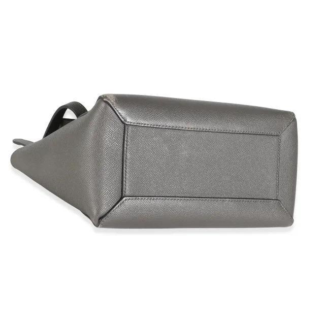 Celine Micro Belt Bag in Grey Leather from Season 2 Consign, photo 6 of 8