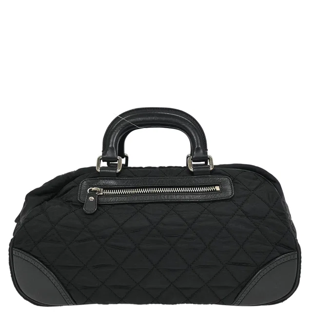 Chanel 2005-2006 Black Nylon Handbag in Black Nylon from AMORE Vintage Tokyo