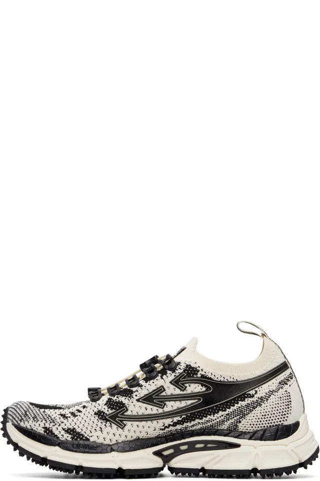 Off-White 'Be Right Back' Knit Sneakers, photo 3 of 5 from SSENSE