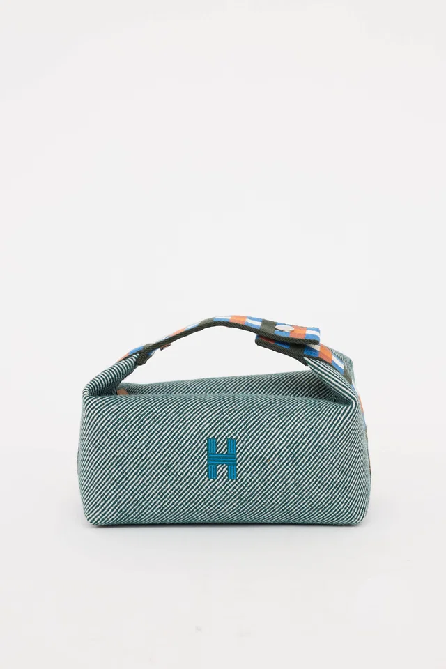 Hermès Bride A Brac Au Carre Case in Wool from VSP Consignment