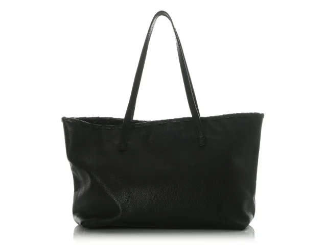Gucci Bamboo Tassel Shopper in Black Leather from Ann's Fabulous Finds, photo 4 of 9