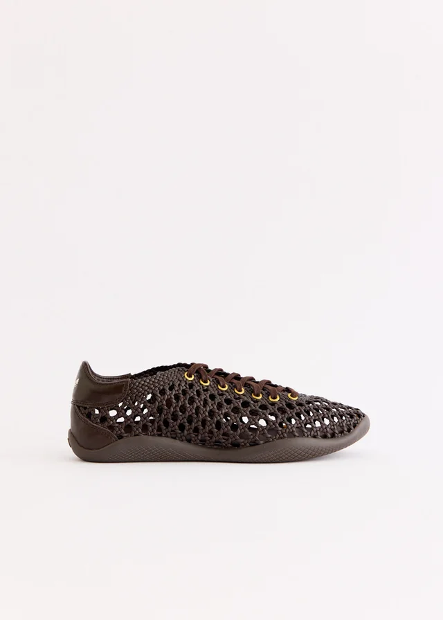 Adidas x Wales Bonner Karintha Basketry 'Dark Brown' Sneakers in Brown from Incu, photo 1 of 1