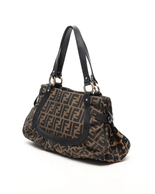 Fendi Zucca Chef Leopard Tote Bag from A Retro Tale, photo 2 of 11