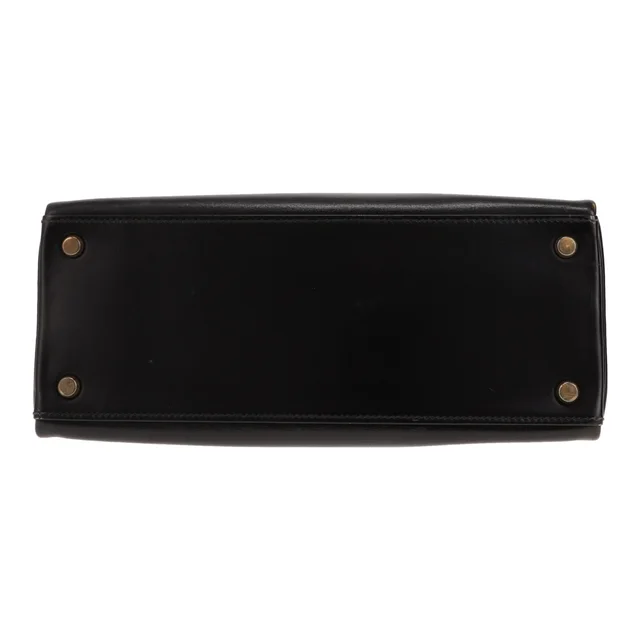 Hermès Kelly 28 cm handbag in Black Box leather from Collector Square, photo 2 of 5