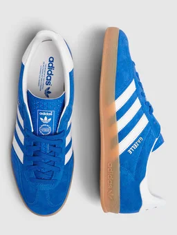 adidas Originals Gazelle Indoor Sneakers in 0% Calf, 0% Polyester, photo 4 of 6 from LUISAVIAROMA