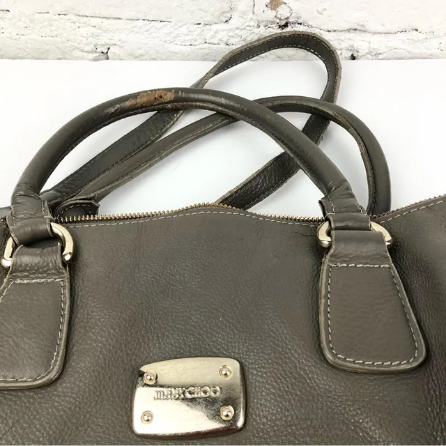 Jimmy Choo Women's Bag - Grey in gray from Depop, photo 5 of 9