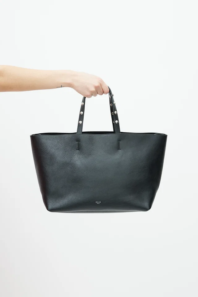 Celine Leather Cabas Phantom Bag in Leather from VSP Consignment
