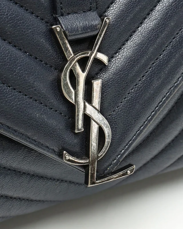 Saint Laurent Large College Bag in Leather from A Retro Tale, photo 6 of 12
