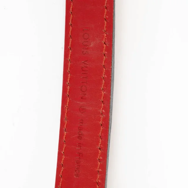 Louis Vuitton Leather Strap in Red Leather from Labellov, photo 3 of 3