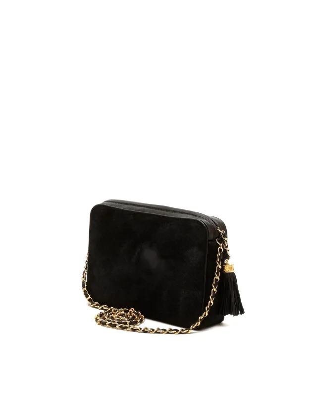 Chanel CC Ponyhair Tassel Camera Bag in Leather from A Retro Tale, photo 3 of 9