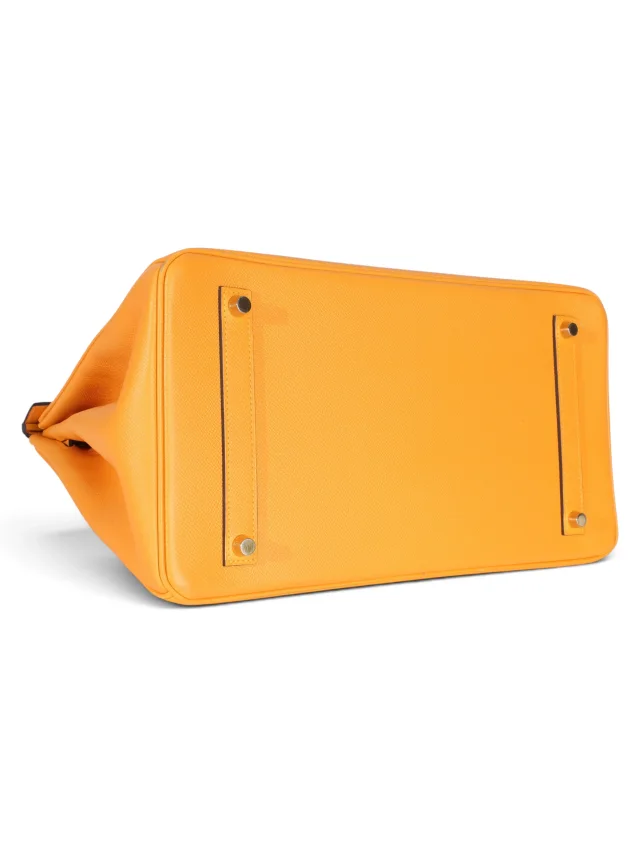 Hermès Jaune Dor Epsom Birkin 35 in Yellow Epsom leather from Season 2 Consign, photo 8 of 10