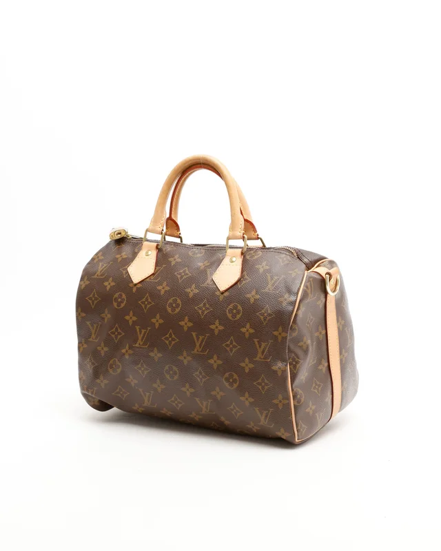 Louis Vuitton Monogram Speedy Bandoulière 30 Bag in Coated canvas from A Retro Tale, photo 2 of 10