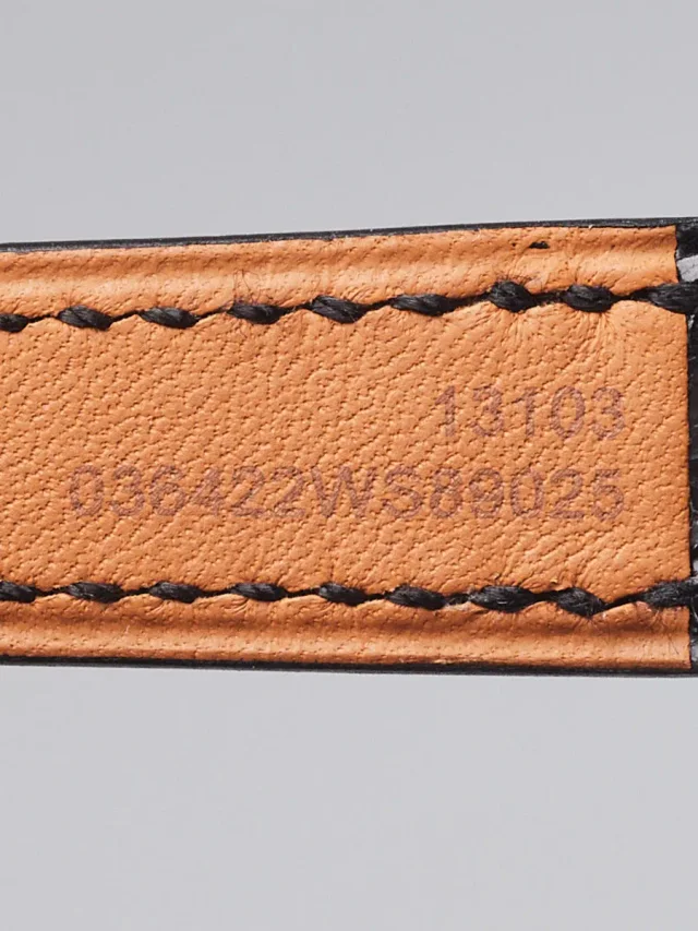 Hermès 21mm Diamond and Black Alligator H Heure Mini Model Quartz Watch-HH1.131 in Black Crocodile from Yoogis, photo 13 of 14