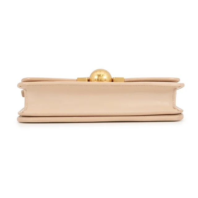 Bottega Veneta The Classic Shoulder Bag Beige Leather Size Mini in Beige Leather from GALLERY RARE, photo 3 of 3