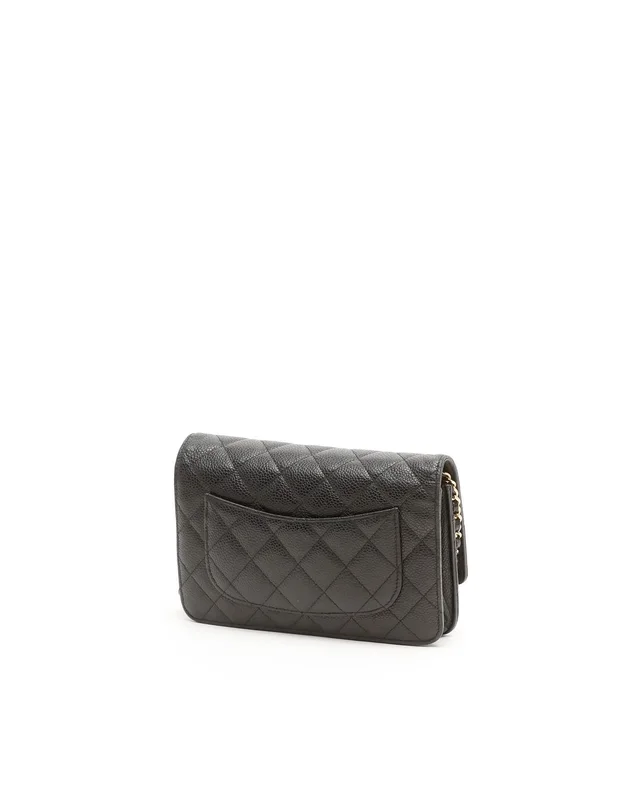 Chanel Caviar Wallet On Chain Bag in Caviar leather from A Retro Tale, photo 3 of 10