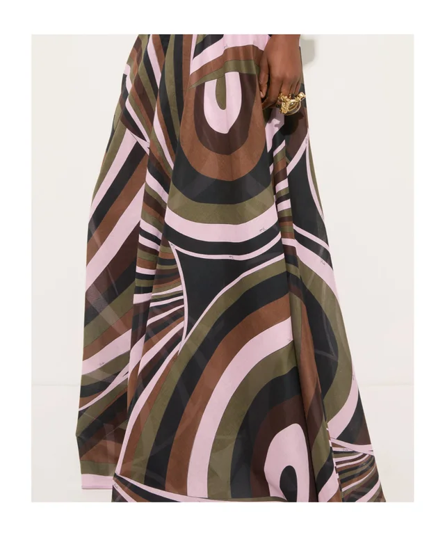 Emilio Pucci PUCCI Graphic Long Skirt, photo 5 of 5 from SENSER