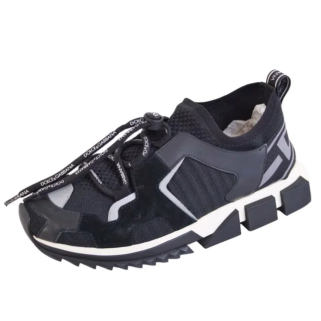 Dolce & Gabbana Sorrento Treks Sneakers in Leather from The Reluxe
