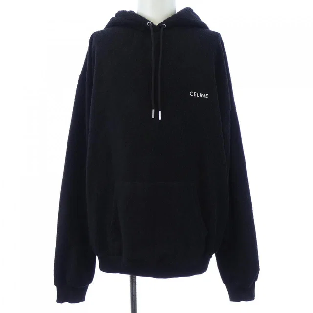 Celine Loose Hoodie Terry Cotton from The Reluxe