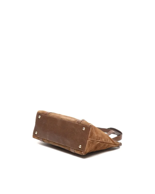 Gucci Suede GG Abbey Tote Bag in Suede from A Retro Tale, photo 5 of 10
