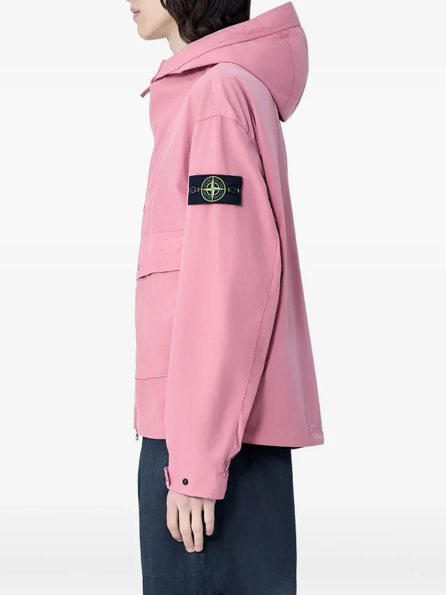 Stone Island 4100052 Light Compact Touch Poly-TC hooded jacket, photo 2 of 2 from FARFETCH