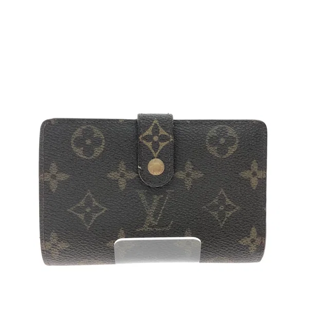 Louis Vuitton Bifold Wallet Kiss Lock Monogram Porte Monnaie Pievienova in Coated canvas from The Reluxe