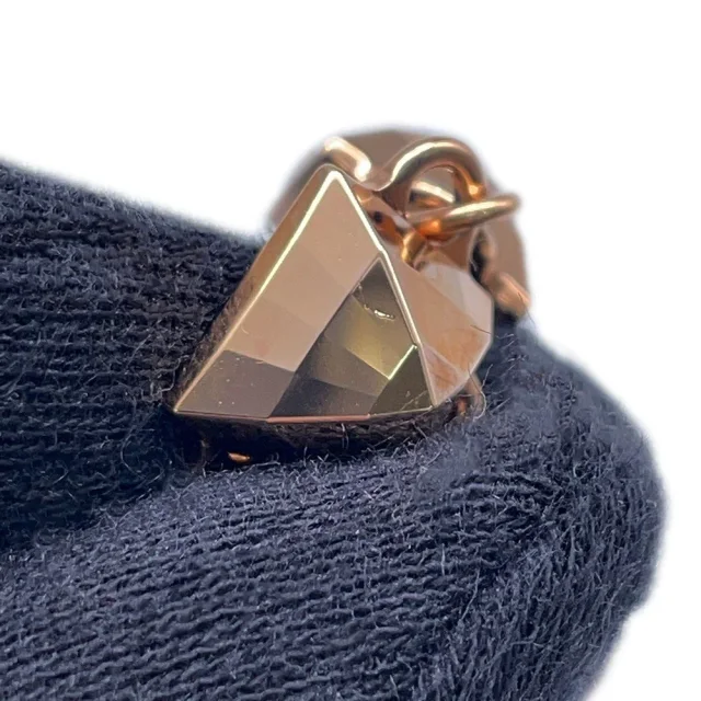Hermès Disco Fauve Necklace Bordeaux Metal Swift Leather in Burgundy Swift leather from GALLERY RARE, photo 6 of 8