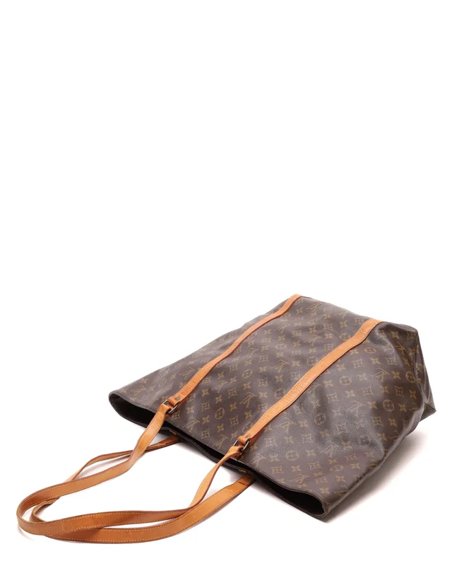 Louis Vuitton Monogram Sac Shopping Tote Bag in Coated canvas from A Retro Tale, photo 2 of 2