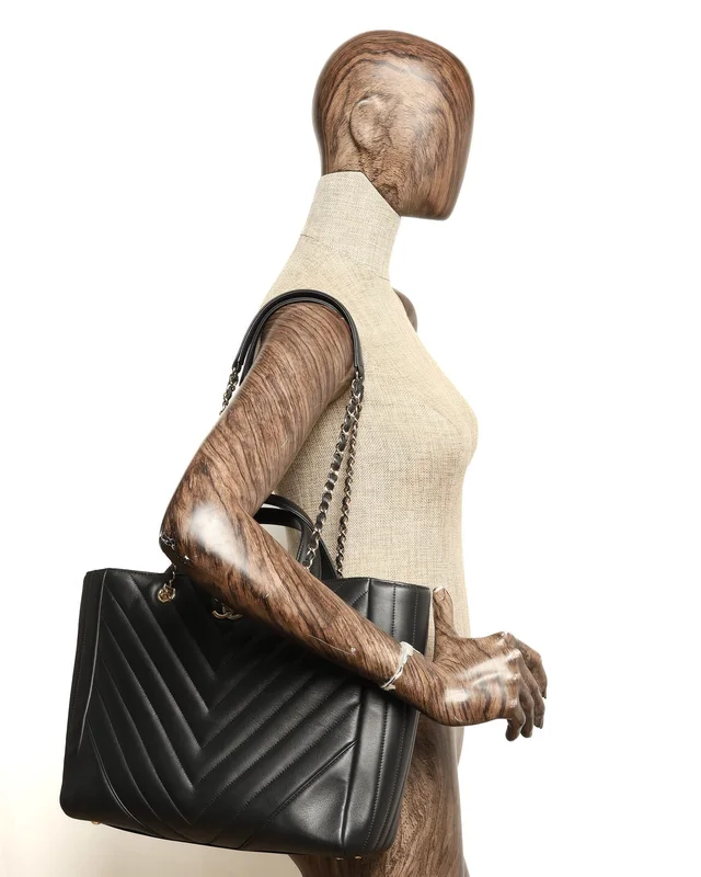 Chanel Chevron Statement Tote Bag from A Retro Tale, photo 11 of 11