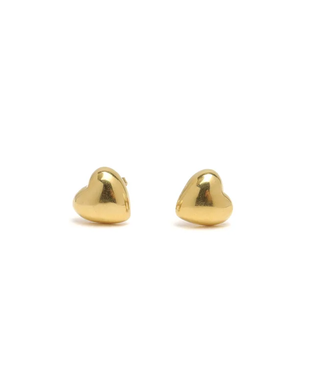 Tiffany & Co. Heart 18kt Yellow Gold Earrings in Yellow from A Retro Tale