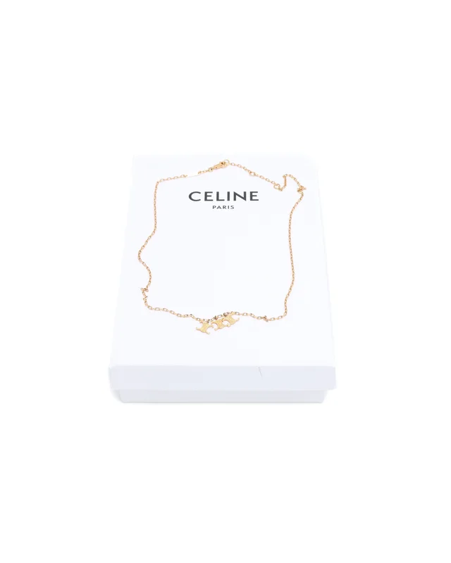Celine Triomphe Necklace from A Retro Tale, photo 2 of 2