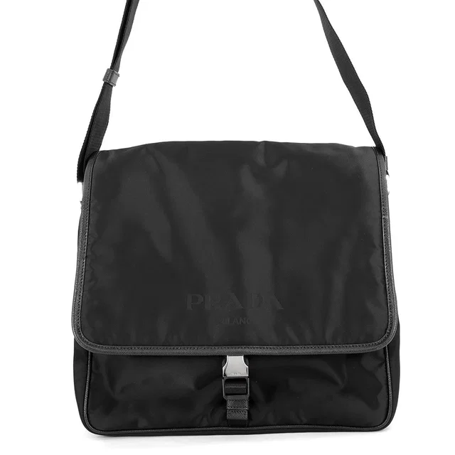 Prada Shoulder Bag Black2VD166 Nylon in Nylon from GALLERY RARE