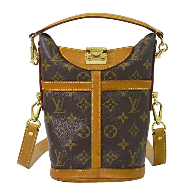 Louis Vuitton Duffle Monogram 2-Way Shoulder Bag Brown in Brown Coated canvas from The Reluxe