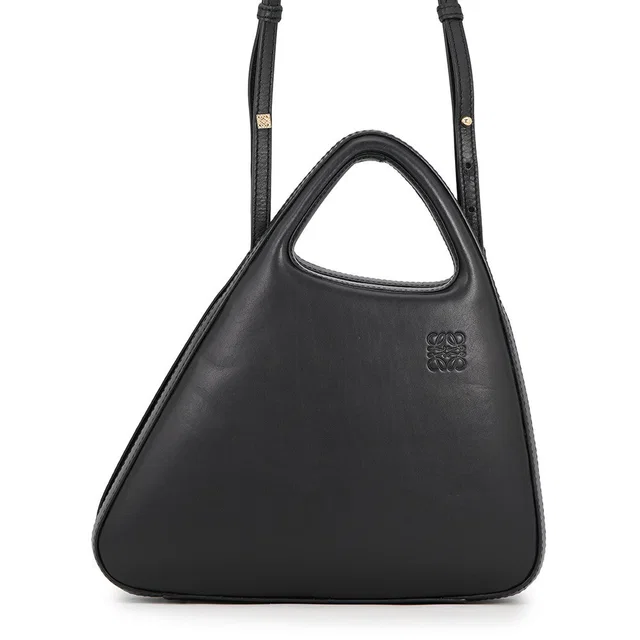 Loewe Architect A Bag Black Soft Natural Calf Leather in Black Calfskin from GALLERY RARE