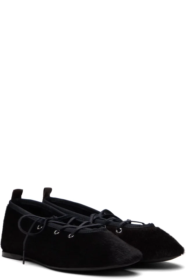 Paloma Wool Brown Pina Ballerina Flats, photo 4 of 5 from SSENSE