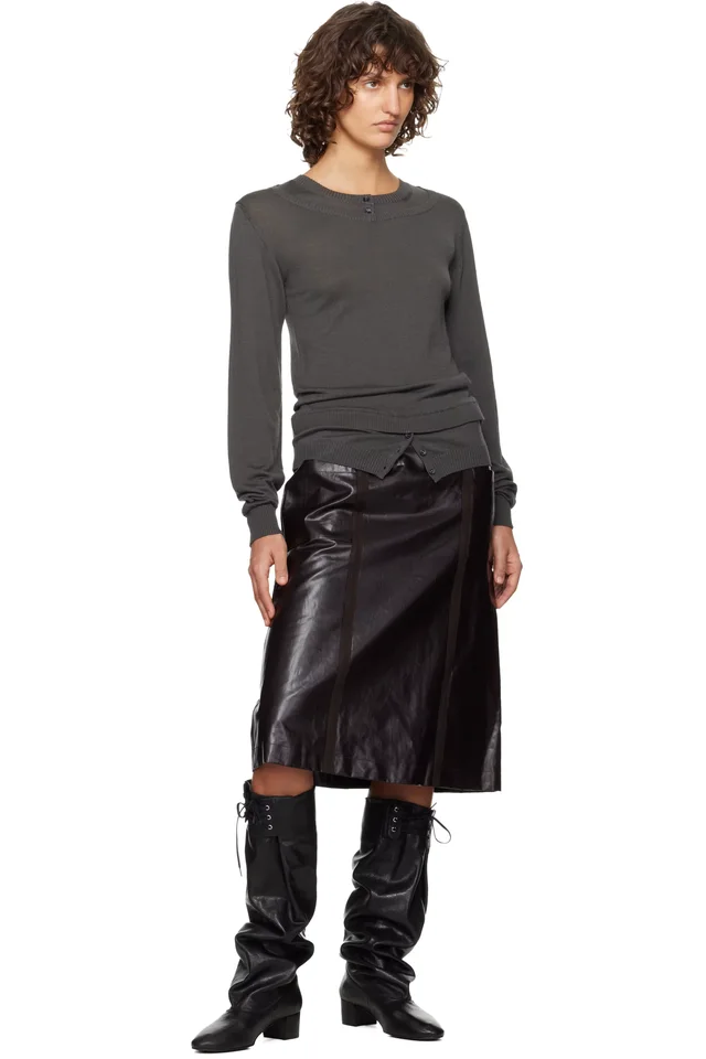 Paloma Wool Gray Giacos Sweater, photo 4 of 4 from SSENSE