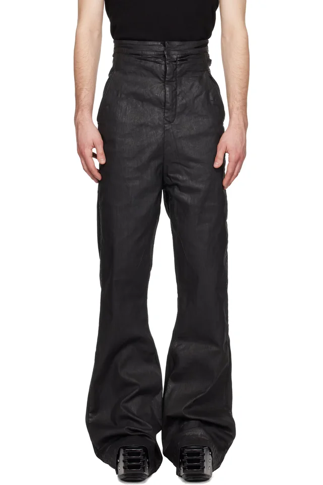Rick Owens DRKSHDW Black Temple Dirt Bolan Jeans, image 1 of 1 from SSENSE
