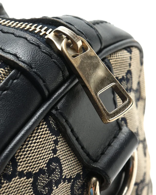 Gucci GG Sherry Line Boston Bag in Canvas from A Retro Tale, photo 7 of 9