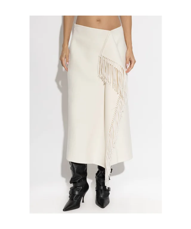Róhe Fringed Wrap Skirt, photo 2 of 3 from SENSER