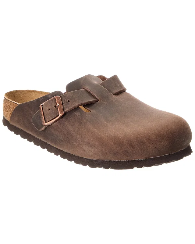 Birkenstock Boston BS Leather Clog, image 1 of 1 from Rue La La