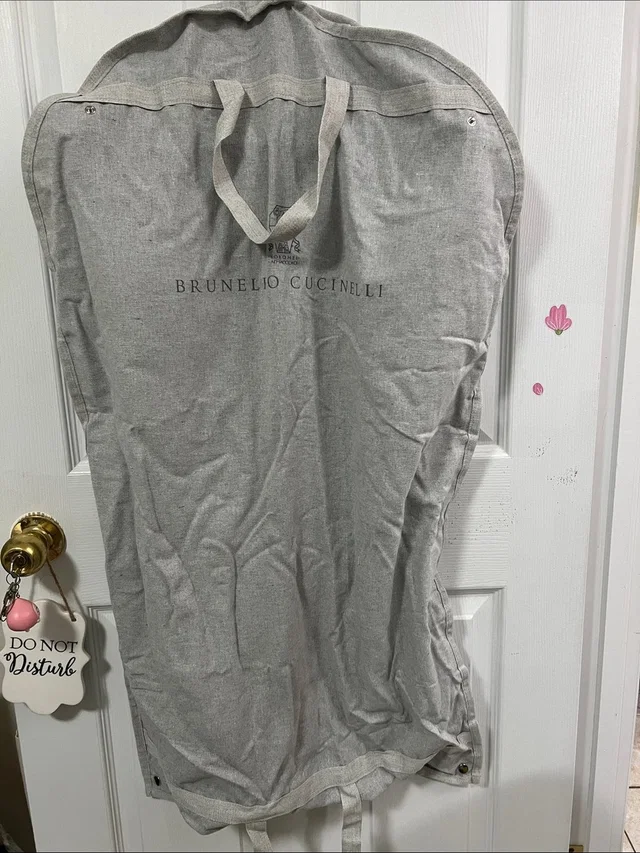 Brunello Cucinelli Light Gray Garment Bag in gray from Poshmark