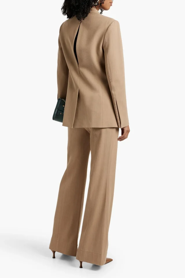 Proenza Schouler Laurie Wool-Blend Twill Blazer, photo 3 of 4 from THE OUTNET