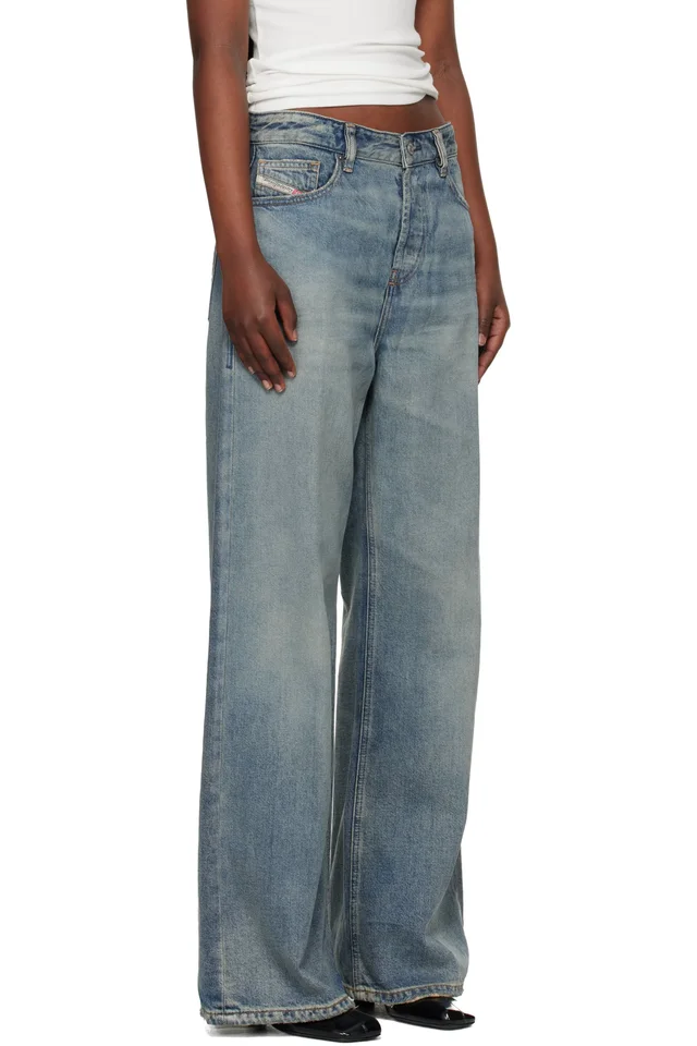 Diesel Blue 1996 De-Sire Jeans, photo 2 of 4 from SSENSE