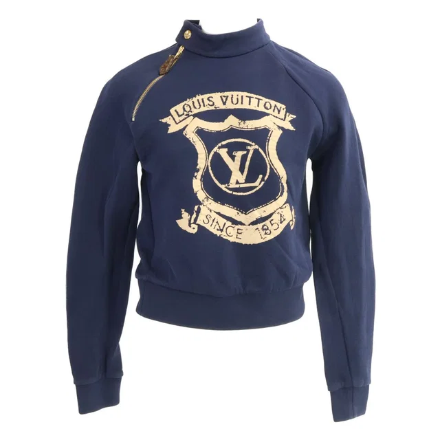 Louis Vuitton Crest High Neck Sweatshirt XS from The Reluxe
