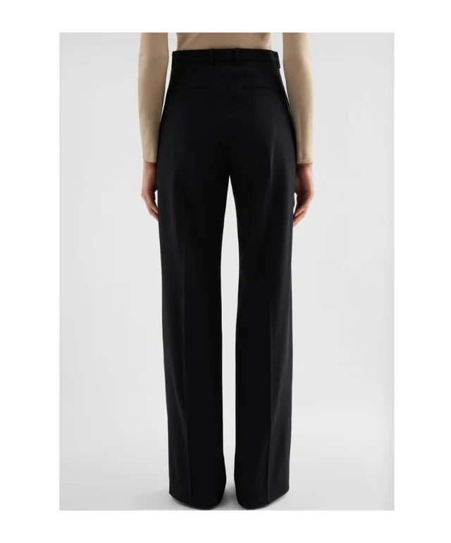 Jil Sander Wool Canvas Trousers, photo 3 of 3 from SENSER