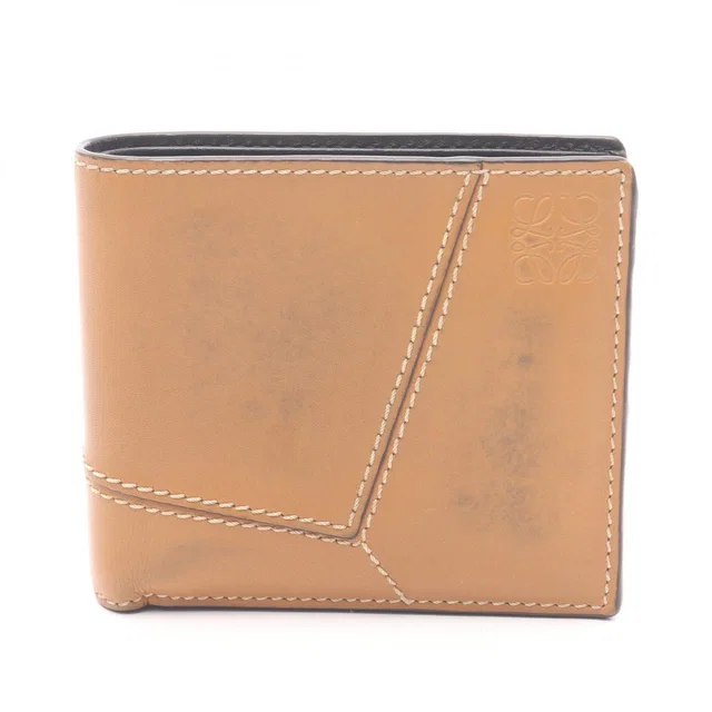 Loewe Bifold Wallet Puzzle Bi Fo Ludo Be Ju Leather in Leather from The Reluxe