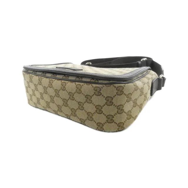 Gucci GG Canvas Shoulder Bag in Beige Canvas from LuxUness, photo 3 of 8