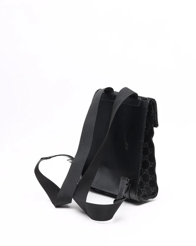 Gucci GG Jackie Backpack in Velvet from A Retro Tale, photo 3 of 9