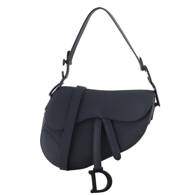 Dior Saddle Bag with Strap Ultramatte in Calfskin from Luxe.It.Fwd